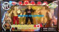 WWE Jakks Canadian Superstars 3 Pack wrestling figures  