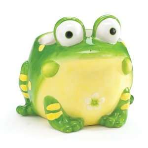   Toby The Toad Planter/Vase Adorable Frog Planter Patio, Lawn & Garden