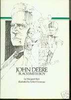 John Deere Blacksmith Boy   HB Book   1964 1st Edition  