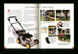 John Deere Mowers Riders STX Lawn Tractors Brochure NOS  