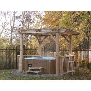  Spa Breeze Pergola Shelter Patio, Lawn & Garden