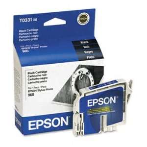  Epson T033120 Black OEM Genuine Inkjet/Ink Cartridge (630 