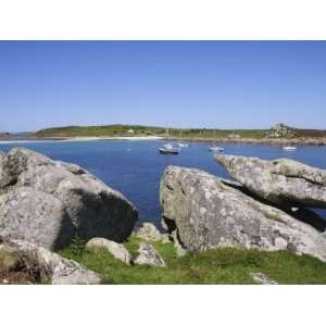St. Agnes with Gugh in Background, Isles of Scilly, Cornwall, United 