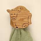   CREATIVE CIRCLE 1980 BOSSY THE COW EMBROIDERED TOWEL HOLDER KIT NIP