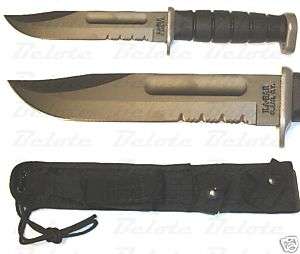 Ka Bar Knives D2 Extreme Fighting/Utility Serrated 1281  