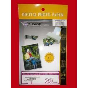  ^^Brand New Quality Glossy Inkjet Photo Paper Plus 4 x 6 