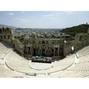  A General View of the Herod Atticus Theater at the Foot of 