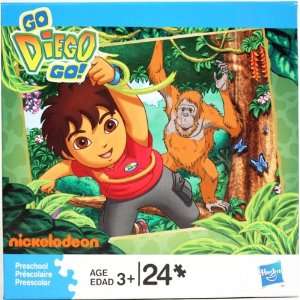    Go Diego Go 24 Piece Puzzle   Diego & Orangutan Toys & Games