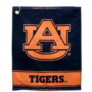  Auburn Tigers Woven Jacquard Golf Towel