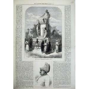  1875 Cutch Brahmin Marquis Wellesley Monument Bombay