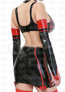 Latex (rubber) Outfit  0.45mm catsuit suit dress glove  