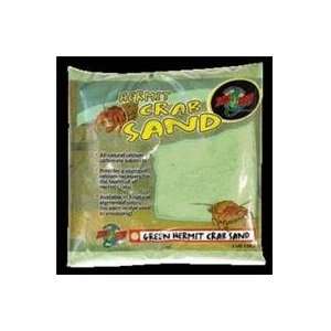  Best Quality Hermit Crab Sand / Green Size 2 Pound By Zoo 