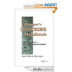 The Managers Coaching Handbook Mark Layton, David Cottrell  