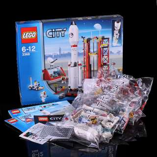New LEGO City 3368 SPACE CENTER ROCKET PACK SET 494pcs  