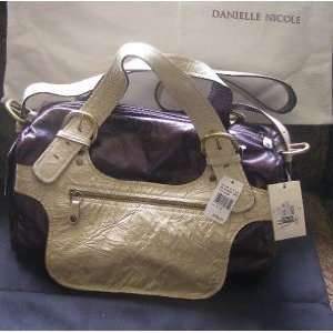 Danielle Nicole Leather Shoulder Bag Brown