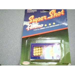 Shot Toy Gun Plastic Yellow Ball Ammo Item No. 66 For All Zebra and 