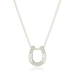 Dogeared Jewels & Gifts Reminder Silver Lucky Horseshoe 