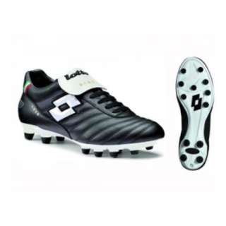Lotto K3329 Black/White Sadio Mondiale FG Soccer Shoes  