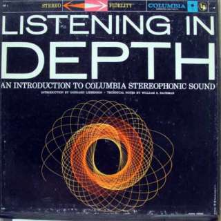 VARIOUS listening in depth stereophonic LP vinyl SF 1  