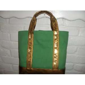 Gianni Bini Tote with Sequins Green
