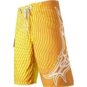   Harter Vortex Mens Boardshort Beach Pants   Day Glo Orange / Size 28