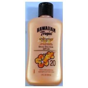 Hawaiian Tropic Shimmer Effect Lotion Sunscreen SPF20 (Case of 48)