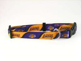 NBA Licensed Los Angeles Lakers Dog Collars (all sizes)  