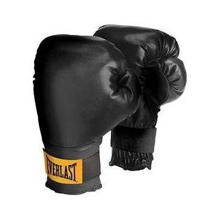 Everlast Train Advanced Wristwrap Boxing Gloves (Black, 14 Ounce)