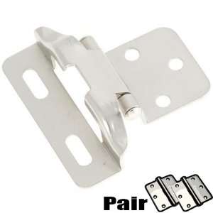   Surface Self Closing 1/4 In. Overlay Hinge (2 Pack)