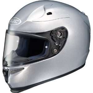  HJC RPS 10 Full Face Motorcycle Helmet Silver Large L 1550 