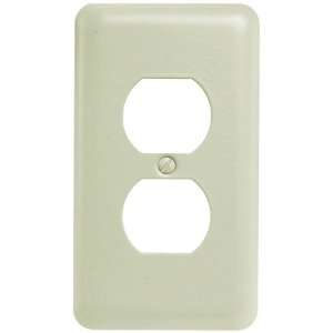  Wasabi Green Steel   1 Duplex Outlet Wallplate   CLEARANCE 