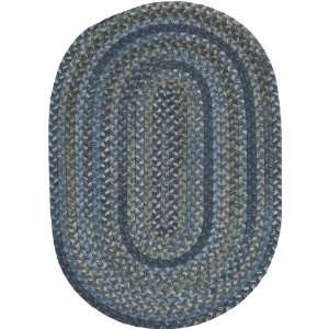   Concord Blue Navy Braided 11 Round Rug (CNC 2203)