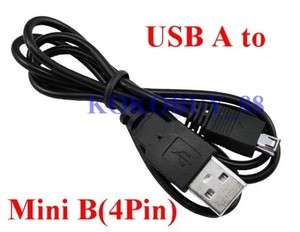 543 USB A to Mini B 4 Pin Data Cable Adapter Male   