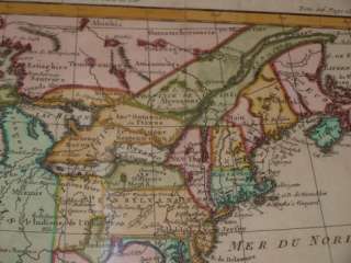 1790 De La Tour MAP United States LOUISIANA TERRITORY  