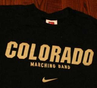 Colorado Buffaloes Marching Band NCAA Nike T Shirt S  
