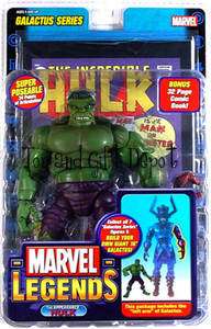2005 MARVEL LEGENDS GALACTUS SERIES 1st Appearance Hulk VARIANT BAF 
