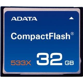 ADATA Turbo 533X 32 GB CompactFlash Memory Card ACF32G533XR by ADATA