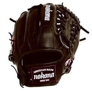  Nokona BL 1150M BLK Bloodline Black 11.5 in Infield Glove 