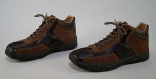 PERRY ELLIS Mens Brown Casual Boot Shoes size 11.5  