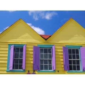  Colourful Building, St. Johns, Antigua, West Indies 