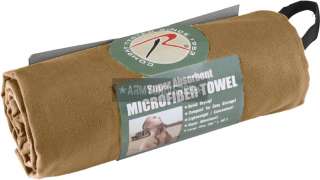 Coyote Brown Microfiber Fast Drying Body Towel 613902990012  