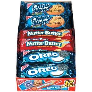   Packets (4 each of Chips Ahoy, Nutter Butter, Oreo)   21.2 oz. net