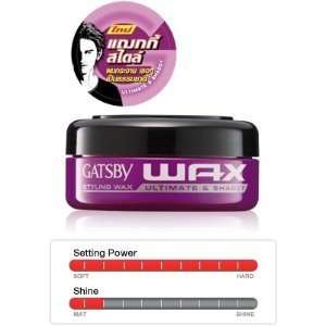   Wax Hair Styling ultimate & shaggy gel Japan (75g) 