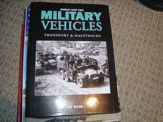 WW2 German US Military Transport Halftrack Ref Book  