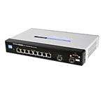 Linksys SRW2008 8 port 10/100/1000 Managed Gbit Switch  