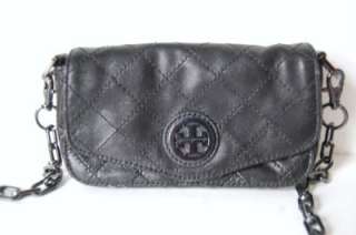 Tory Burch black quilted Classic Mini bag shoulder bag $265  