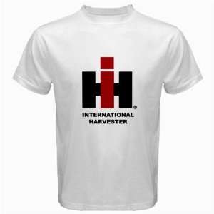 International Harvester Logo New White T Shirt Size  2XL 