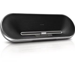   Rechargeable Portable Docking Speaker for iPod/iPhone (Aluminum/Black