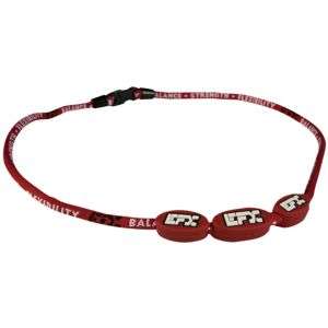 EFX Nylon Corded Necklace   Baseball   Sport Equipment   Red/White