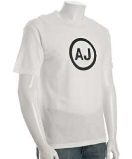 Armani Armani Jeans white piqué AJ t shirt  
